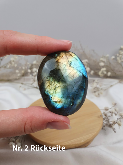 Verschiedene Labradorit Trommelsteine (mittel)