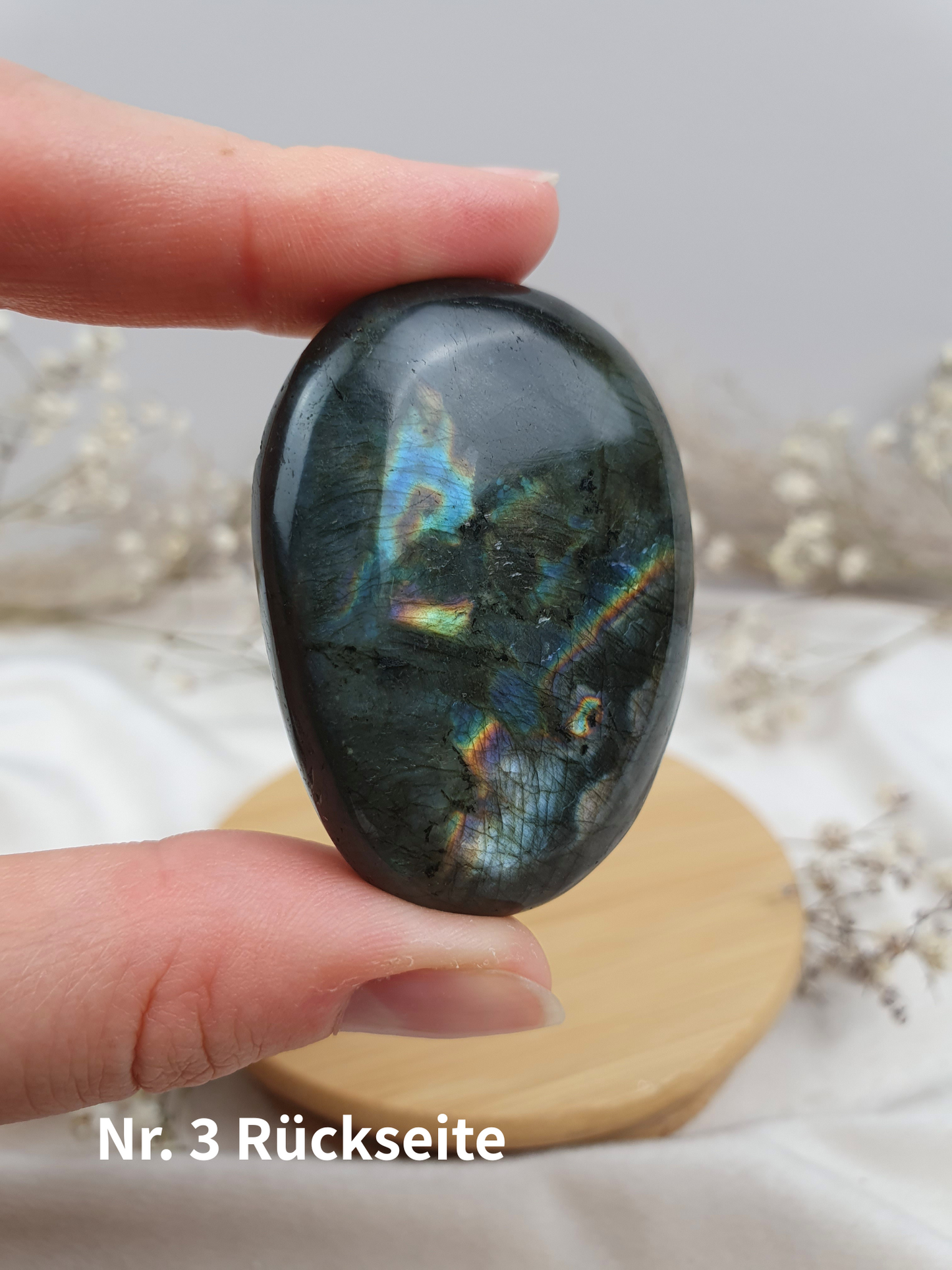 Verschiedene Labradorit Trommelsteine (mittel)