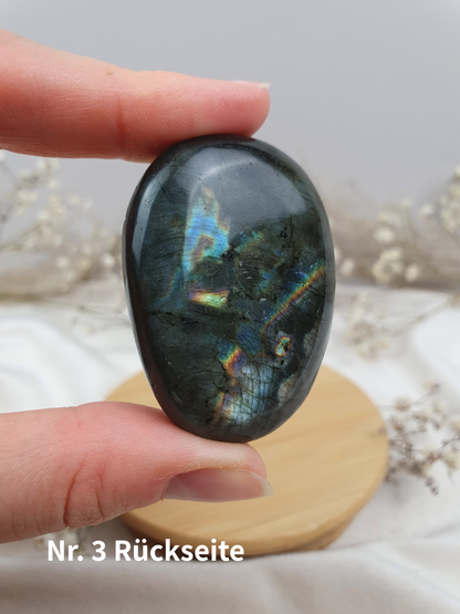 Verschiedene Labradorit Trommelsteine (mittel)